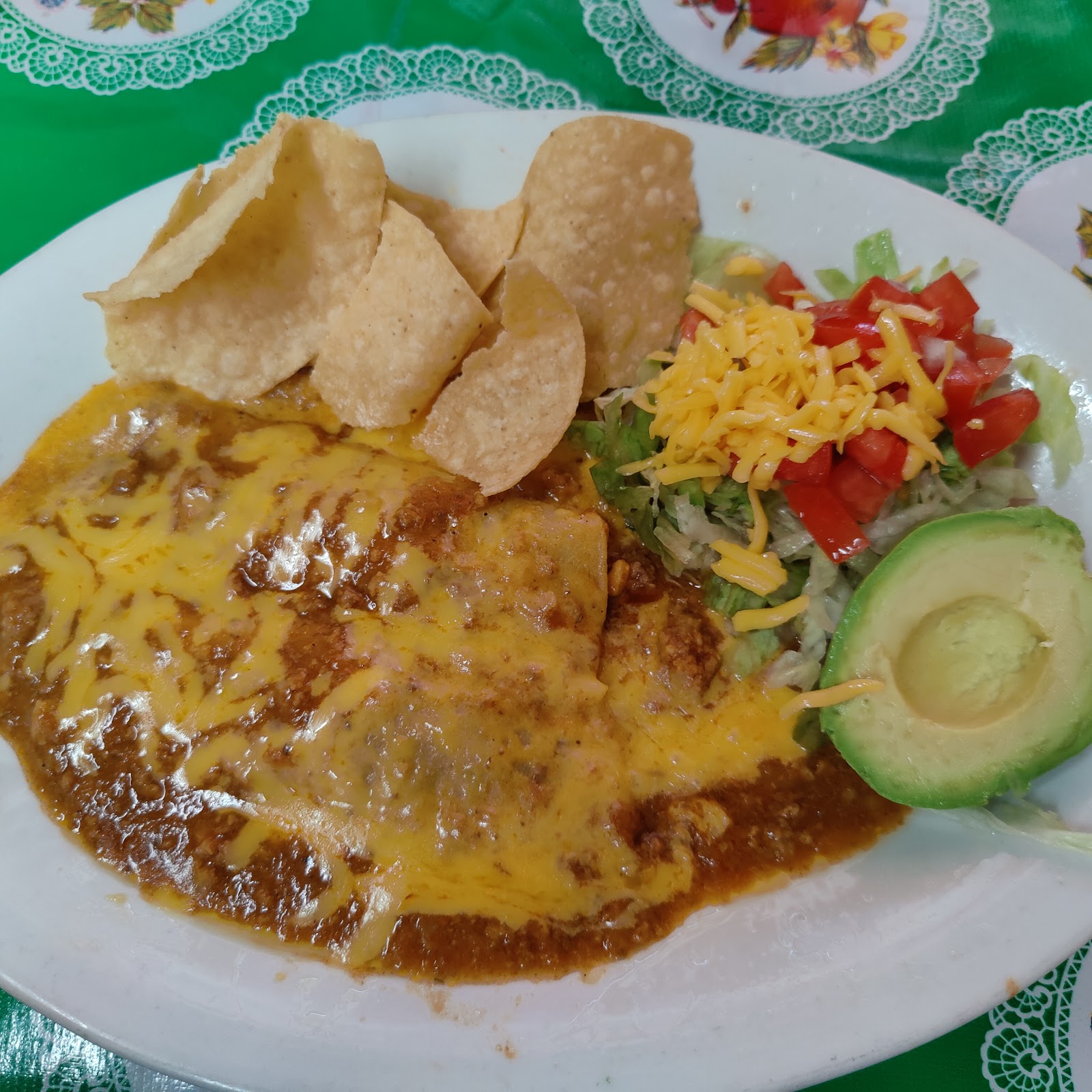 Fresh Mexican food prepared at El Ranchito